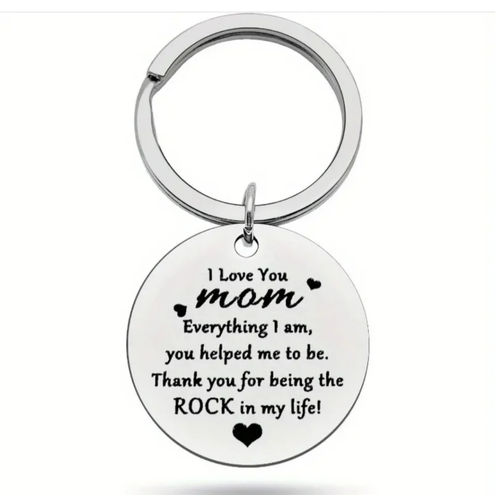 New I Love You Mom Keychain
